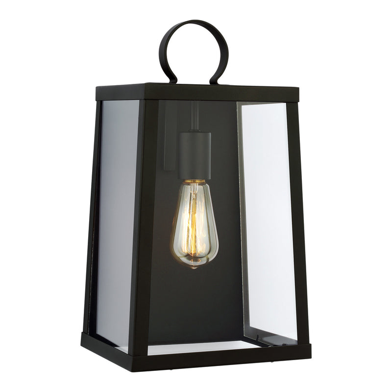 Visual Comfort Studio 8737101-12 Marinus One Light Outdoor Wall Lantern, Black Alternate Image 3.jpg