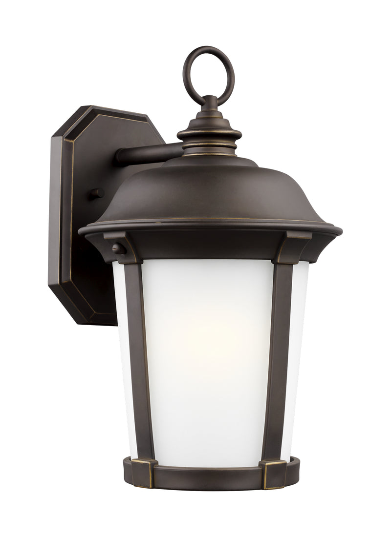 Generation Lighting 8750701EN3-71 Calder One Light Outdoor Wall Lantern, Antique Bronze Main Image.jpg