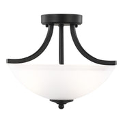 Generation Lighting 7716502EN3-112 Geary Two Light Semi-Flush Convertible Pendant, Midnight Black Main Image.jpg