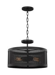 Visual Comfort Studio 7728502-12 Gereon Two Light Semi-Flush Convertible Pendant, Black Main Image.jpg