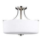 Generation Lighting 7728803-962 Canfield Three Light Semi-Flush Mount, Brushed Nickel Main Image.jpg