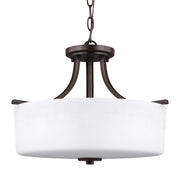 Generation Lighting 7728803EN3-710 Canfield Three Light Semi-Flush Mount, Bronze Alternate Image 2.jpg