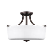Generation Lighting 7728803EN3-710 Canfield Three Light Semi-Flush Mount, Bronze Main Image.jpg