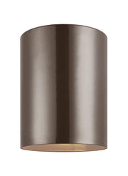 Visual Comfort Studio 7813897S-10 Outdoor Cylinders LED Flush Mount, Bronze Main Image.jpg