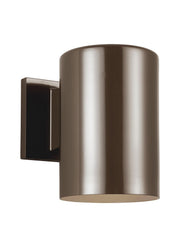 Visual Comfort Studio 8313897S-10 Outdoor Cylinders LED Outdoor Wall Lantern, Bronze Main Image.jpg
