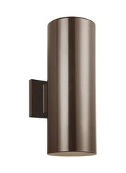 Visual Comfort Studio 8413897S-10 Outdoor Cylinders LED Outdoor Wall Lantern, Bronze Main Image.jpg