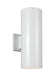 Visual Comfort Studio 8413897S-15 Outdoor Cylinders LED Outdoor Wall Lantern, White Main Image.jpg