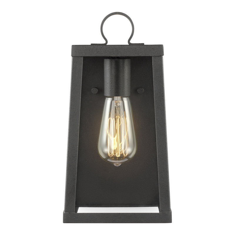Visual Comfort Studio 8537101-12 Marinus One Light Outdoor Wall Lantern, Black Alternate Image.jpg