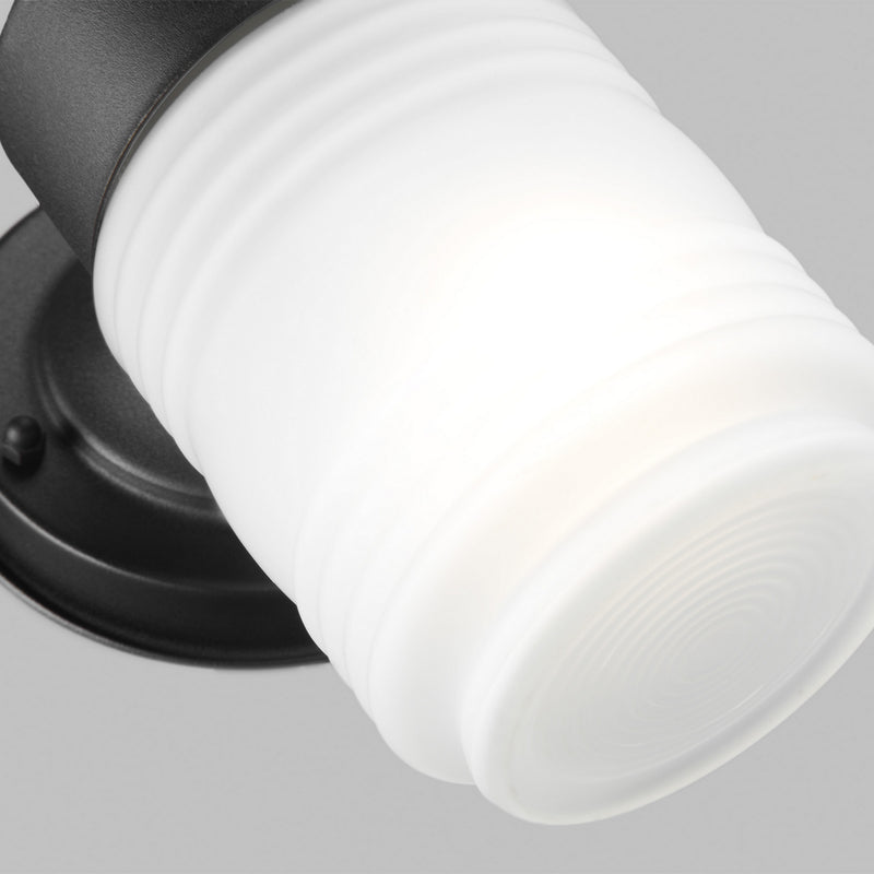 Generation Lighting 8550001EN3-12 Outdoor Wall One Light Outdoor Wall Lantern, Black Alternate Image 2.jpg