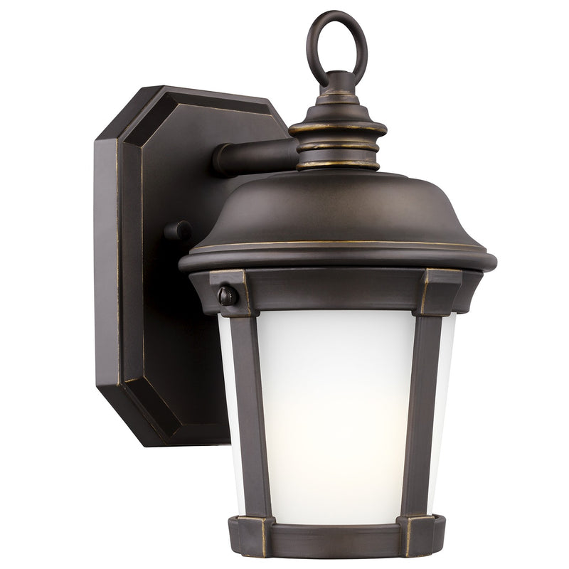 Generation Lighting 8550701-71 Calder One Light Outdoor Wall Lantern, Antique Bronze Main Image.jpg