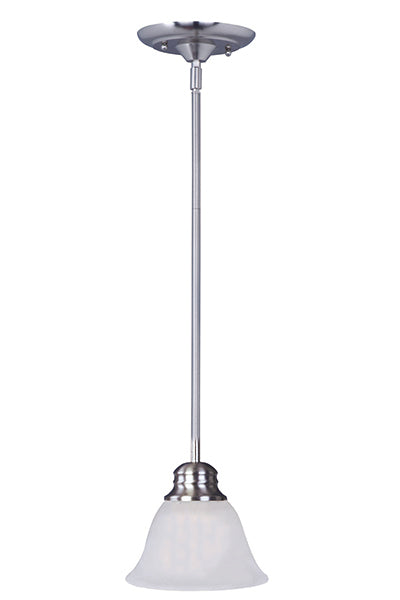 Maxim 91067FTSN Malaga One Light Mini Pendant, Satin Nickel Main Image.jpg