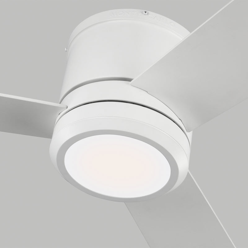 Generation Lighting 3CLMR56RZWD-V1 Clarity 56"Ceiling Fan, Matte White Alternate Image 2.jpg
