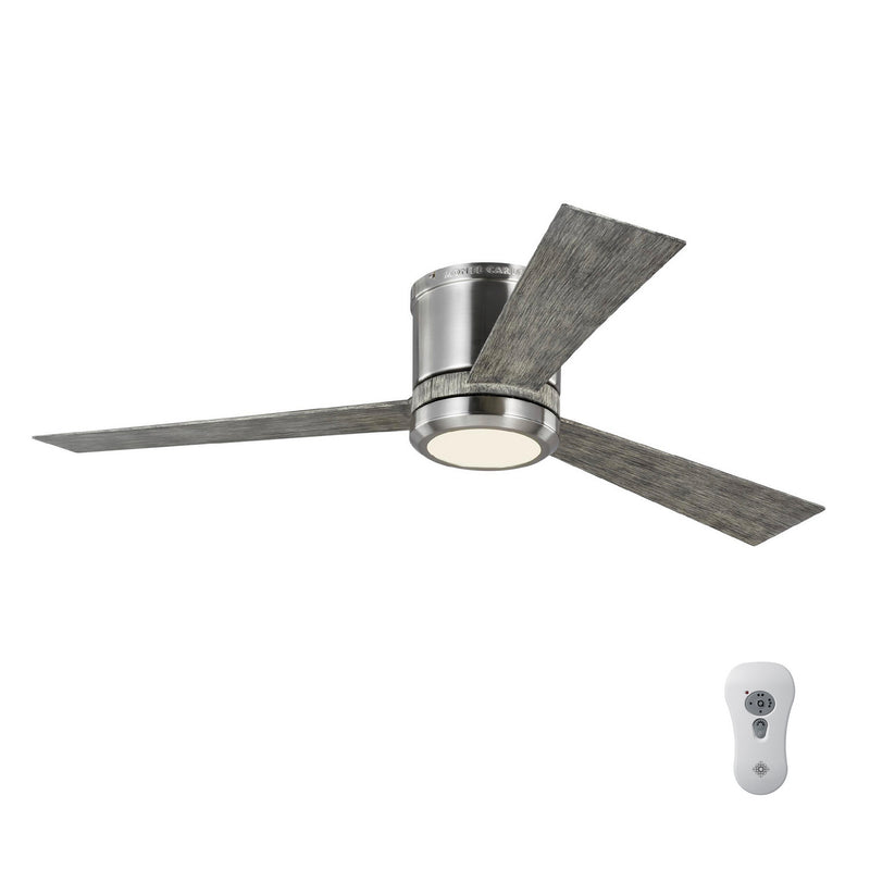 Generation Lighting 3CLYR52BSD-V1 Clarity 52"Ceiling Fan, Brushed Steel Alternate Image 2.jpg