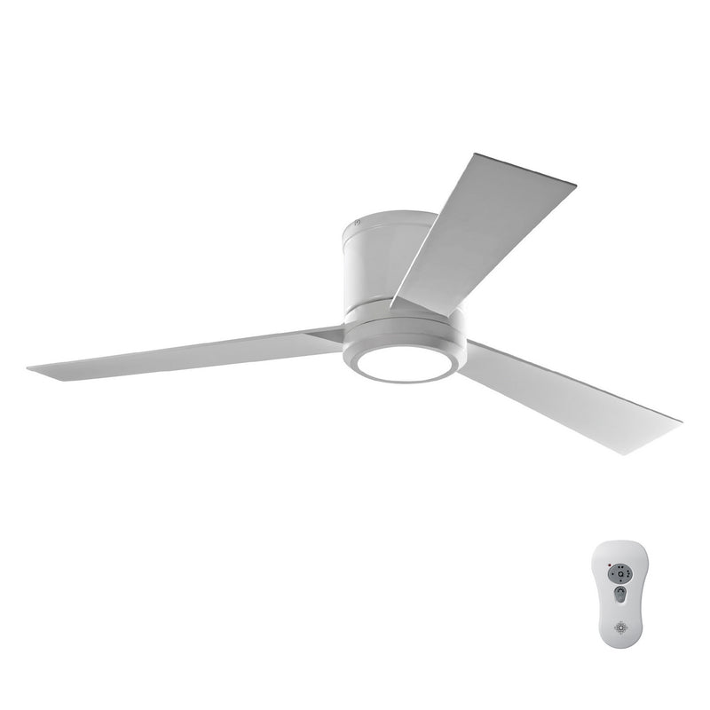 Generation Lighting 3CLYR52RZWD-V1 Clarity 52"Ceiling Fan, Matte White Alternate Image 2.jpg