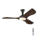 Visual Comfort Fan 3MNLR56BKD-V1 Minimalist 56 Ceiling Fan, Matte Black Alternate Image 2.jpg