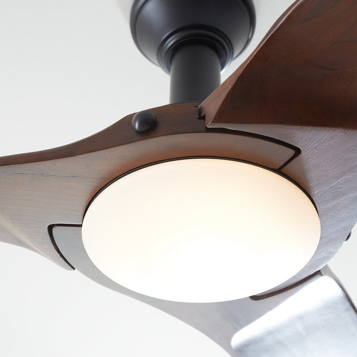 Visual Comfort Fan 3MNLR56BKD-V1 Minimalist 56 Ceiling Fan, Matte Black Alternate Image.jpg