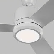 Generation Lighting 3VNMR56RZWD-V1 Vision 56"Ceiling Fan, Matte White Alternate Image 2.jpg