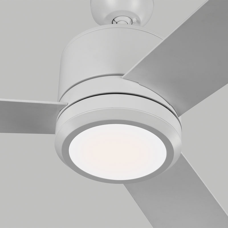 Generation Lighting 3VNMR56RZWD-V1 Vision 56"Ceiling Fan, Matte White Alternate Image 2.jpg