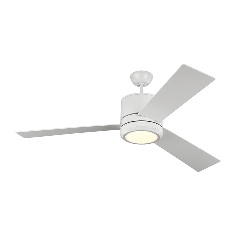 Generation Lighting 3VNMR56RZWD-V1 Vision 56"Ceiling Fan, Matte White Main Image.jpg