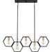 Quoizel BSK540EK Bismarck Five Light Island Chandelier, Earth Black Alternate Image 2.jpg