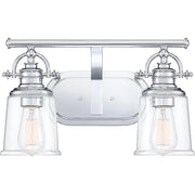 Quoizel GRT8602C Grant Two Light Bath Fixture, Polished Chrome Main Image.jpg