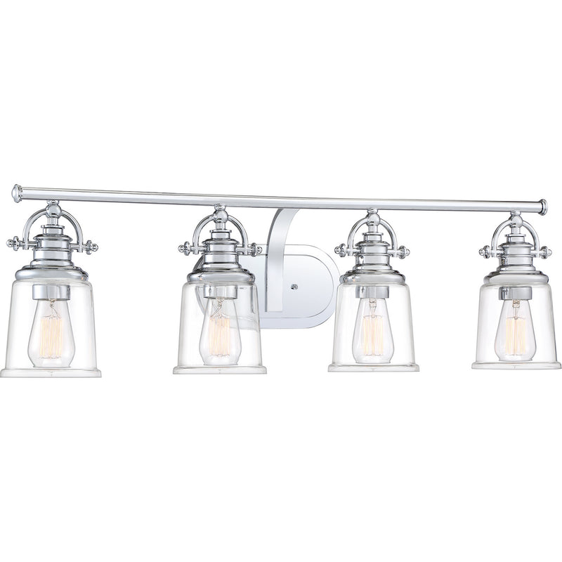 Quoizel GRT8604C Grant Four Light Bath Fixture, Polished Chrome Alternate Image.jpg