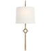 Cranston One Light Wall Sconce, Gilded Iron Alternate Image.jpg