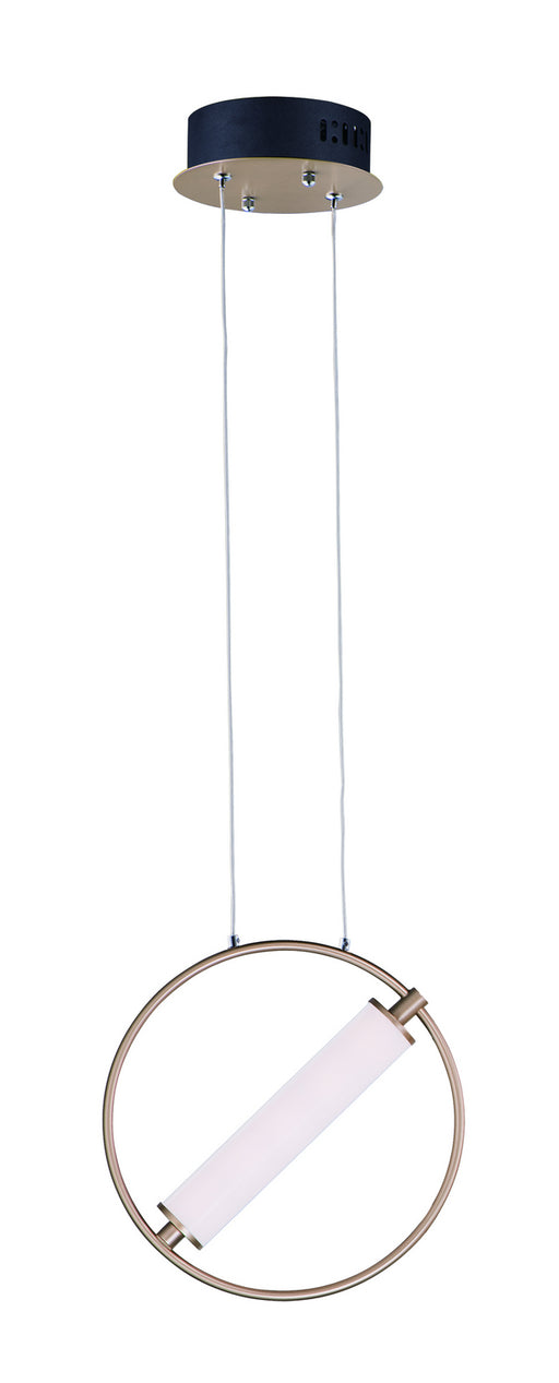 ET2 E23273-93BKSFTG Flare LED Pendant, Black / Soft Gold Main Image.jpg