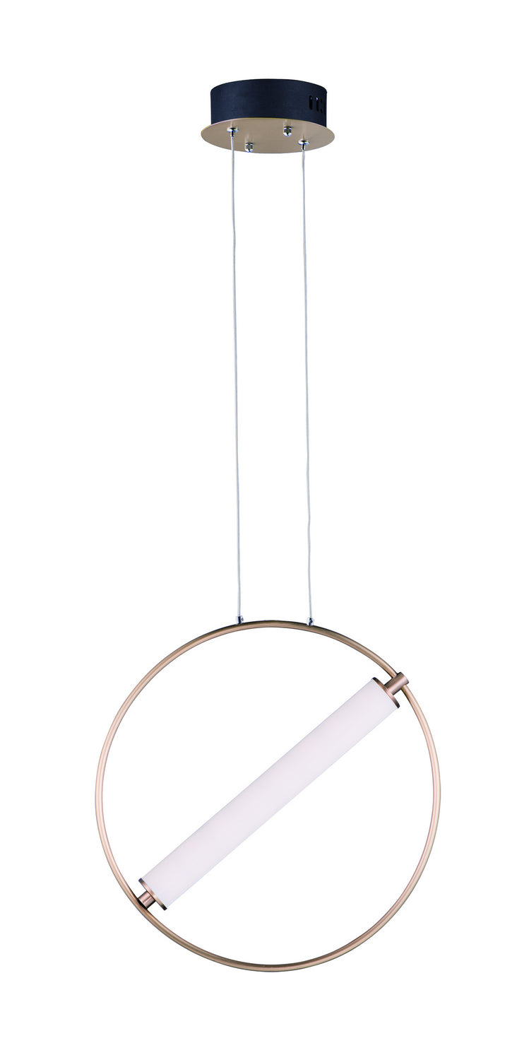 ET2 E23274-93BKSFTG Flare LED Pendant, Black / Soft Gold Main Image.jpg