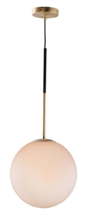 Maxim 26034SWSBRBK Vesper One Light Pendant, Satin Brass / Black Alternate Image.jpg