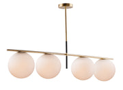 Maxim 26036SWSBRBK Vesper Four Light Pendant, Satin Brass / Black Main Image.jpg