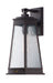 Maxim 3044RPOLB Schooner One Light Outdoor Wall Lantern, Olde Brass Main Image.jpg