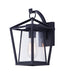 Maxim 3173CLBK Artisan One Light Outdoor Wall Lantern, Black Main Image.jpg