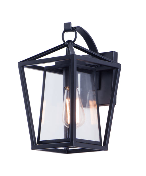 Maxim 3174CLBK Artisan One Light Outdoor Wall Lantern, Black Main Image.jpg