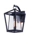 Maxim 3174CLBK Artisan One Light Outdoor Wall Lantern, Black Main Image.jpg