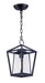 Maxim 3179CLBK Artisan One Light Outdoor Hanging Lantern, Black Main Image.jpg