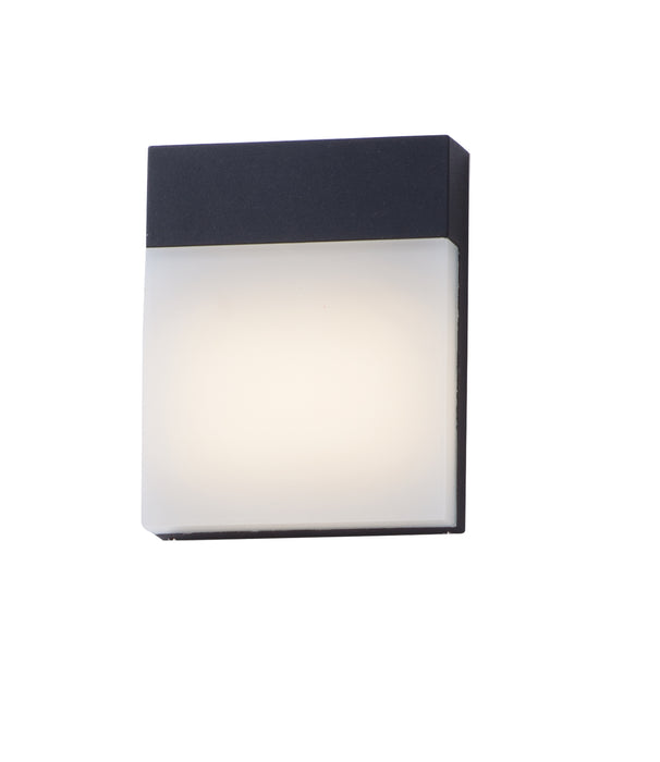 Maxim 86165BK Eyebrow LED Outdoor Wall Sconce, Black Main Image.jpg