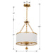 Crystorama 513-GA Broche Three Light Chandelier Antique Gold Alternate Image 4.jpg