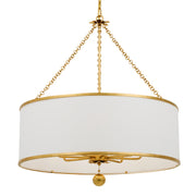 Crystorama 515-GA Broche Eight Light Chandelier Antique Gold Main Image.jpg