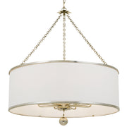 Crystorama 515-SA Broche Eight Light Chandelier Antique Silver Main Image.jpg