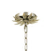 Crystorama 518-SA Broche Six Light Chandelier Antique Silver Alternate Image 2.jpg