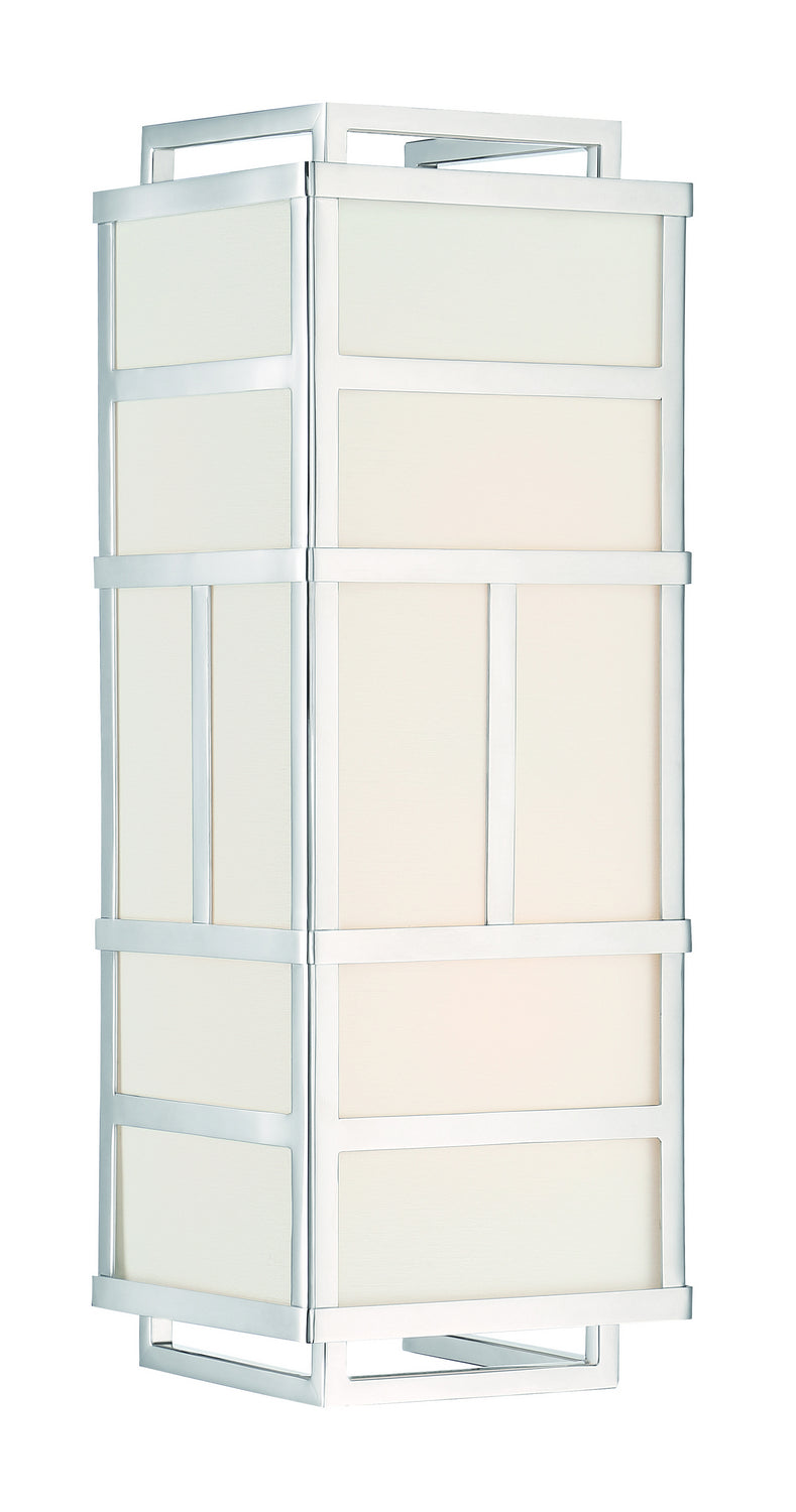 Crystorama DAN-402-PN Danielson Two Light Wall Sconce Polished Nickel Main Image.jpg