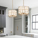 Crystorama DAN-404-VG Danielson Four Light Chandelier Vibrant Gold Alternate Image 2.jpg