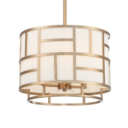 Crystorama DAN-404-VG Danielson Four Light Chandelier Vibrant Gold Main Image.jpg