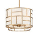 Crystorama DAN-404-VG Danielson Four Light Chandelier Vibrant Gold Main Image.jpg