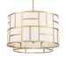 Crystorama DAN-406-VG Danielson Six Light Chandelier Vibrant Gold Main Image.jpg