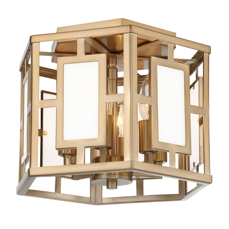 Crystorama HIL-990-VG Hillcrest Six Light Semi Flush Mount Vibrant Gold Main Image.jpg