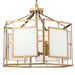 Crystorama HIL-996-VG Hillcrest Six Light Chandelier Vibrant Gold Main Image.jpg