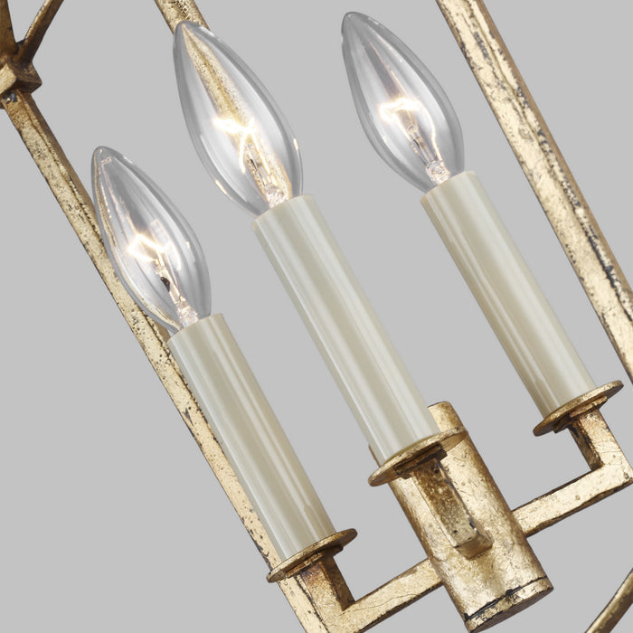 Visual Comfort Studio F3321/3ADB Thayer Three Light Lantern, Antique Gild Alternate Image 2.jpg