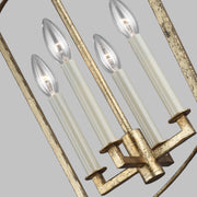Visual Comfort Studio F3322/4ADB Thayer Four Light Lantern, Antique Gild Alternate Image 2.jpg